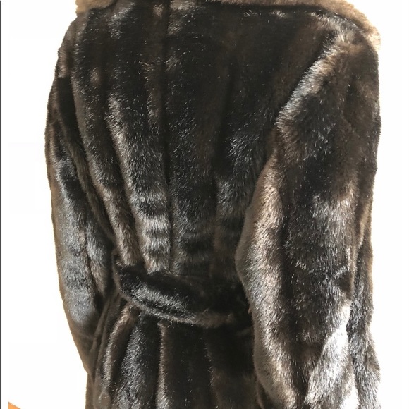 Vintage Saks Fifth Full Length Mink Coat - Picture 8 of 9